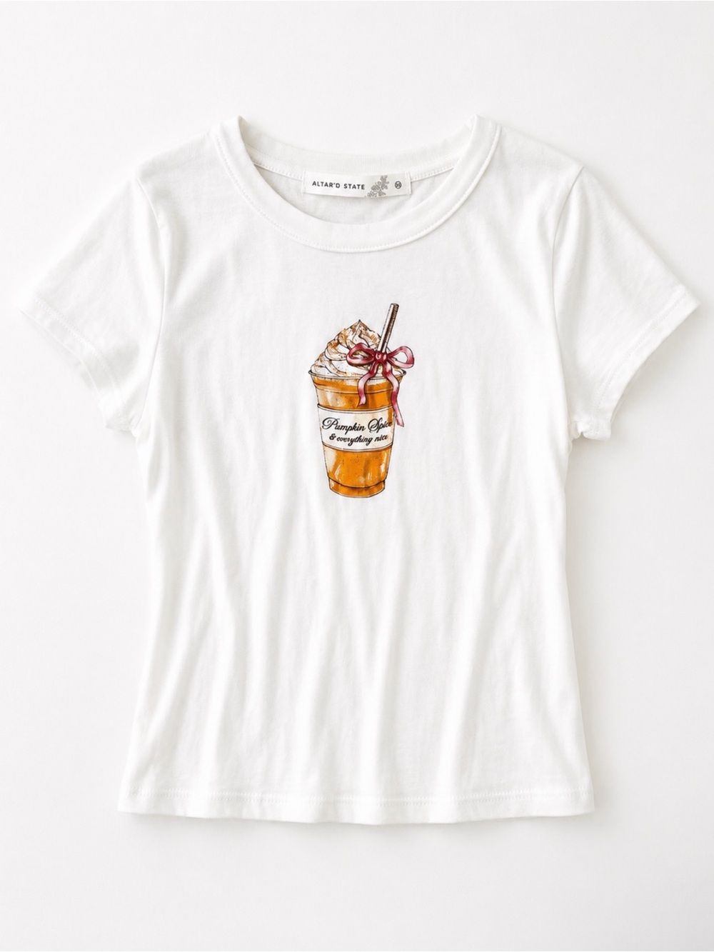 Altar’d State Pumpkin Spice Graphic Tee – XS